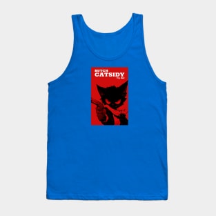 Funny Cat Pun Butch Catsidy Tank Top